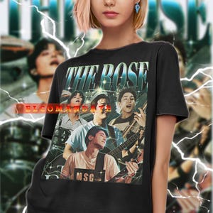 THE ROSE Homage Shirt, The Rose Retro Shirt, The Rose 90s Tshirt, The Rose Bootleg Tee, The Rose Fan Tee