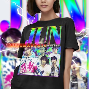 Jun Seventeen Shirt, K-Pop Merch, Seventeen K-Pop, K-Pop Idol, Seventeen Band, Carat Fan, Seventeen Fan Art, K-Pop Gifts, Seventeen Member