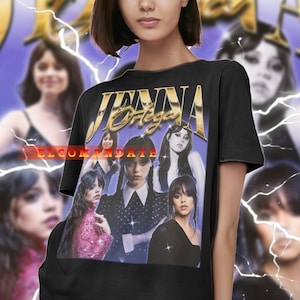JENNA ORTEGA Vintage Shirt, Jenna Ortega Homage Tshirt, Jenna Ortega Fan Tees, Jenna Ortega Retro 90s Sweater, Jenna Ortega Merch Gift