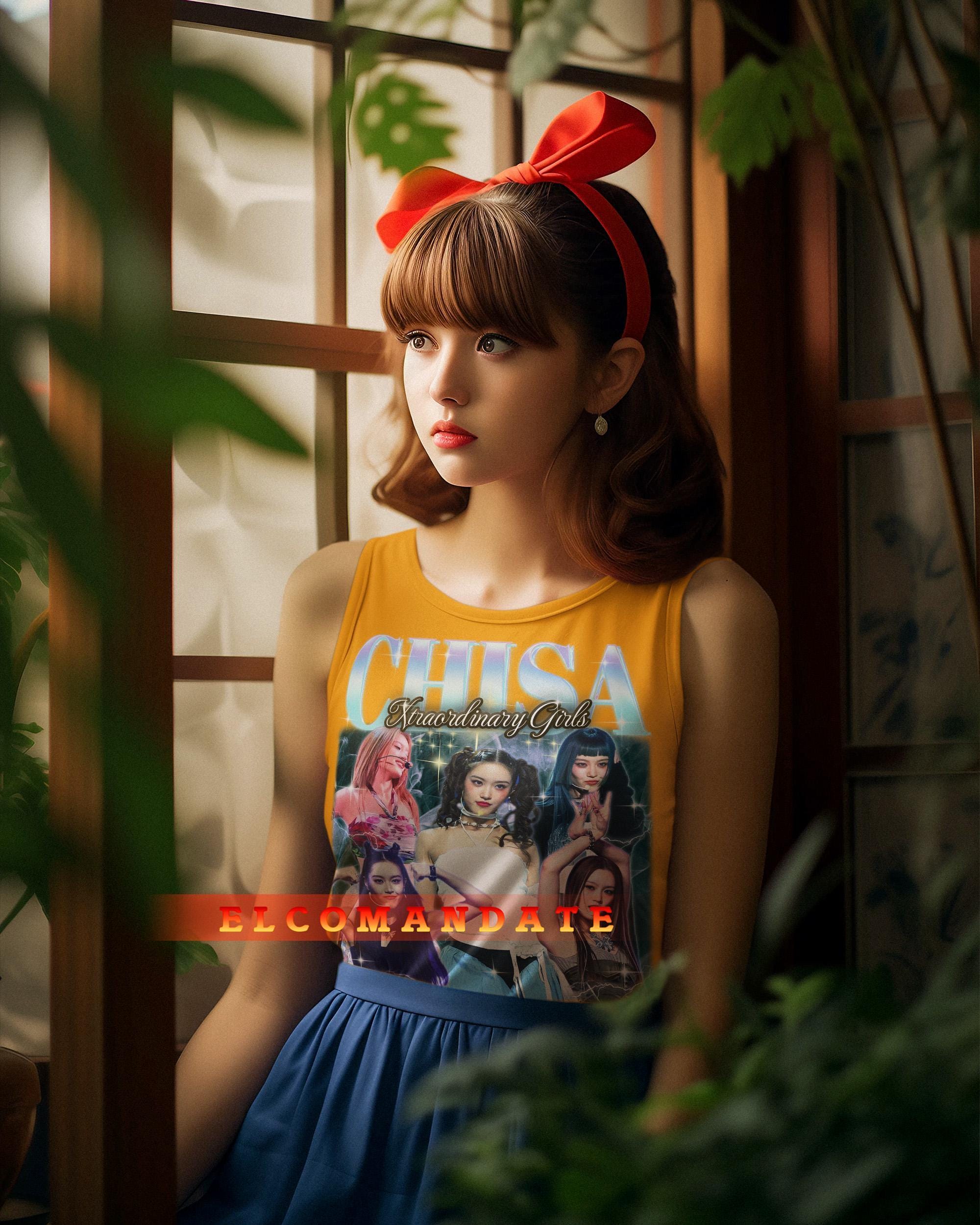 CHISA XG シャツ、Chisa ヴィンテージ シャツ、Chisa レトロ 90s T
