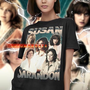 SUSAN SARANDON Vintage Shirt, Susan Sarandon Homage Tshirt, Susan Sarandon Fan Tees, Susan Sarandon Retro 90s Sweater, Susan Sarandon Merch
