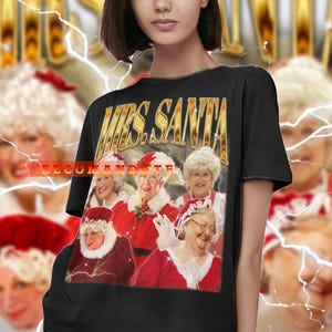 MRS SANTA Vintage Shirt, Mrs Santa Homage Tshirt, Mrs Santa Fan Tees, Mrs Santa Retro 90s Sweater, Mrs Santa Merch Gift, Mrs Santa