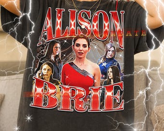 Alison Brie Bootleg Shirt, Alison Brie Vintage Tee, Alison Brie 90s Tshirt, Alison Brie Retro Tee, Actress Comedy Star