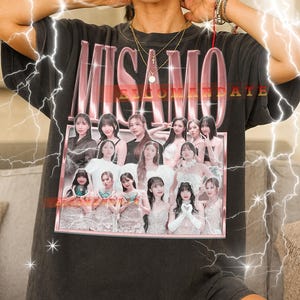 MISAMO サイン入り Tシャツ Twice Misamo Shirt - Etsy