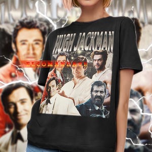 HUGH JACKMAN Shirt, Hugh Jackman Vintage Shirt, Hugh Jackman Retro 90s Tshirt, Hugh Jackman Bootleg Tee, Hugh Jackman Sweater