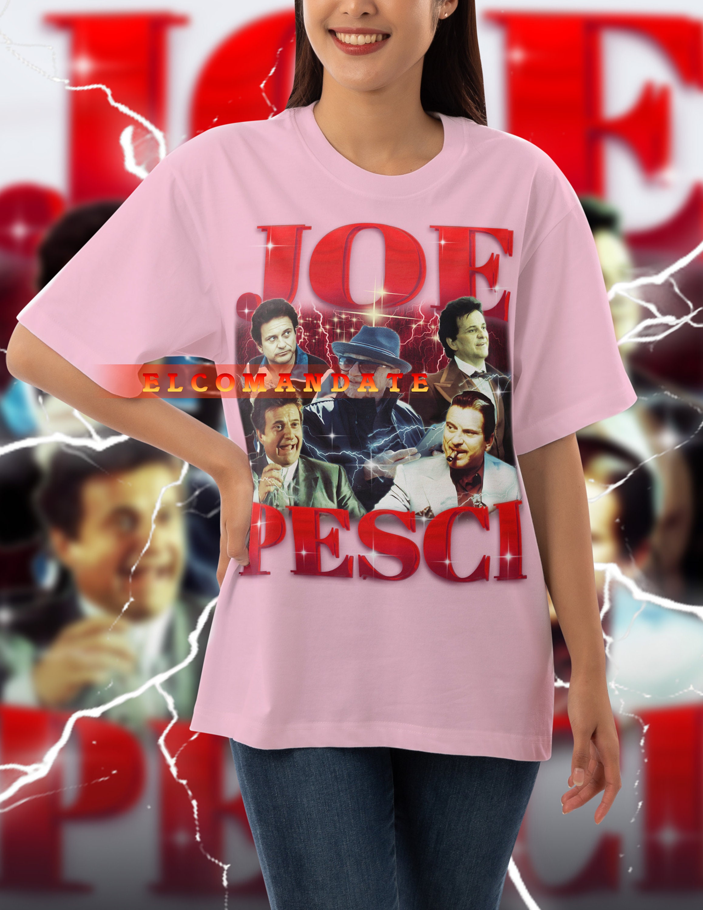 JOE PESCI Vintage Shirt, Joe Pesci Homage Tshirt, Joe Pesci Fan Tees