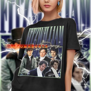 FITZWILLIAM DARCY Shirt, Fitzwilliam Darcy Vintage Shirt, Fitzwilliam Darcy Retro 90s Tshirt, Fitzwilliam Darcy Sweatshirt, Darcy Longsleeve