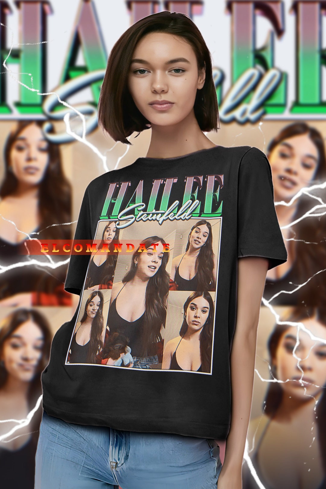 HAILEE STEINFELD Vintage Shirt, Hailee Steinfeld Homage Tshirt, Hailee