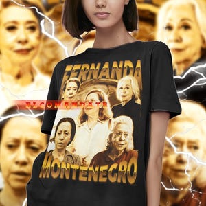 FERNANDA MONTENEGRO Vintage Shirt, Fernanda Montenegro Fan Tees, Fernanda Montenegro Retro 90s Sweater, Fernanda Montenegro Merch Gift