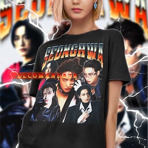 SEONGHWA Shirt, Seonghwa Vintage Shirt, Seonghwa Retro 90s Tshirt, Seonghwa Bootleg Tee, Seonghwa Sweater, Treasure EP.1 Tee