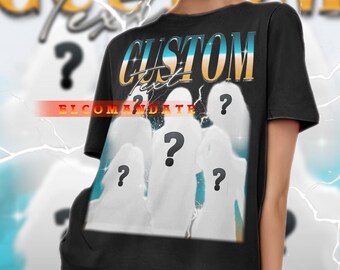 CUSTOM SHIRT Personalized, Custom Shirt Unique, Custom Shirt Gift, Custom Shirt Vintage, Retro Custom Shirt