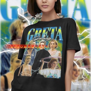 GRETA GERWIG Vintage Shirt, Greta Gerwig Homage Tshirt, Greta Gerwig Fan Tees, Greta Gerwig Retro 90s Sweater, Greta Gerwig Merch Gift