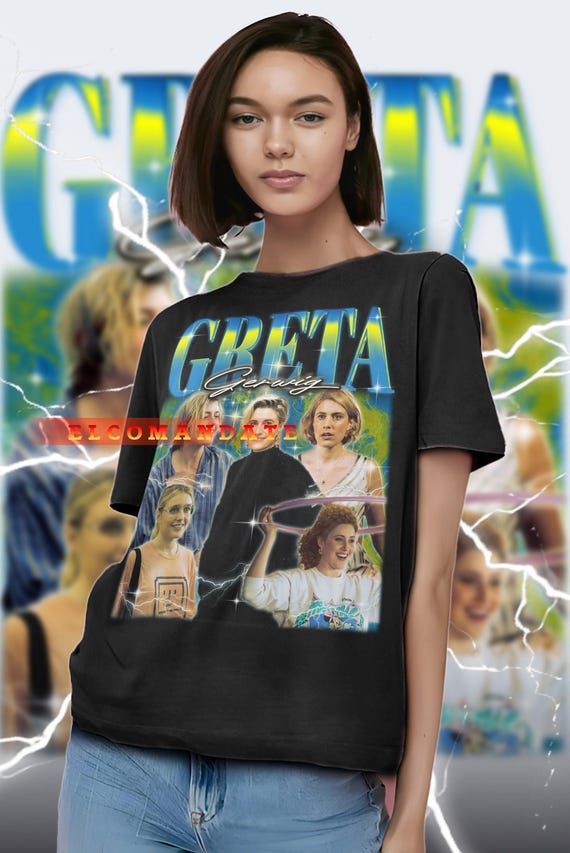 GRETA GERWIG Vintage Shirt, Greta Gerwig Homage Tshirt, Greta