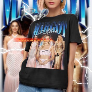 MARGOT ROBBIE Shirt, Margot Robbie Vintage Shirt, Margot Robbie Retro 90s Tshirt, Margot Robbie Bootleg Tee, Margot Robbie Sweater