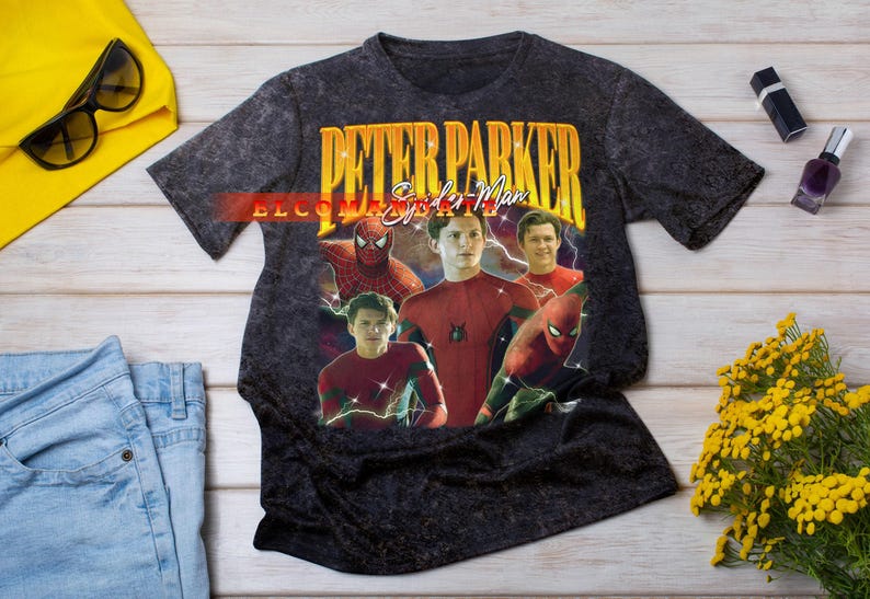 PETER PARKER Shirt, Peter Parker Vintage Shirt, Peter Parker Retro 90s Tshirt, Peter Parker Sweatshirt, Peter Parker Longsleeve Shirt image 4