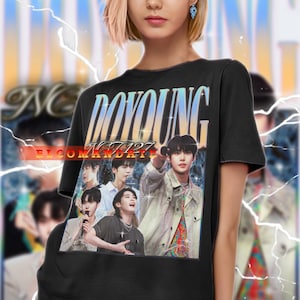 DOYOUNG NCT 127 Shirt, Doyoung Vintage Shirt, Doyoung Retro 90s Tshirt, Doyoung Bootleg Tee, Doyoung Sweater, Sticker Album Shirt
