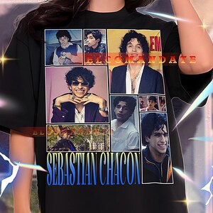 Sebastian Chacon Shirt, Sebastian Chacon Vintage Shirt, Chacon Retro Tshirt, Sebastian Bootleg Tee, Warren Rojas Shirt