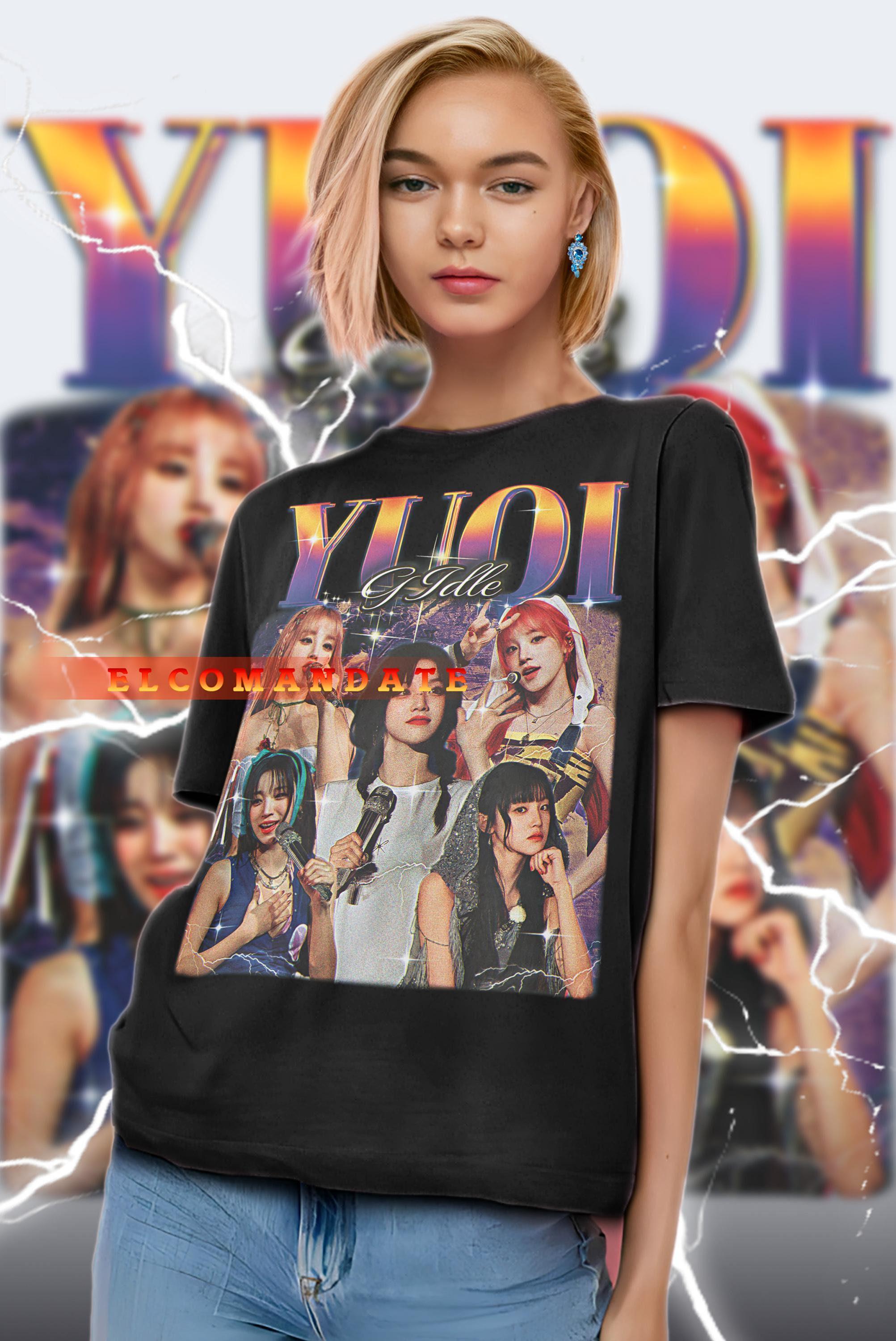 YUQI G I-DLE Shirt, Yuqi Vintage Shirt, Yuqi Retro 90s Tshirt, Yuqi Bootleg Tee, Yuqi Sweater, (G)I-DLE Vocalist, Talented Performer