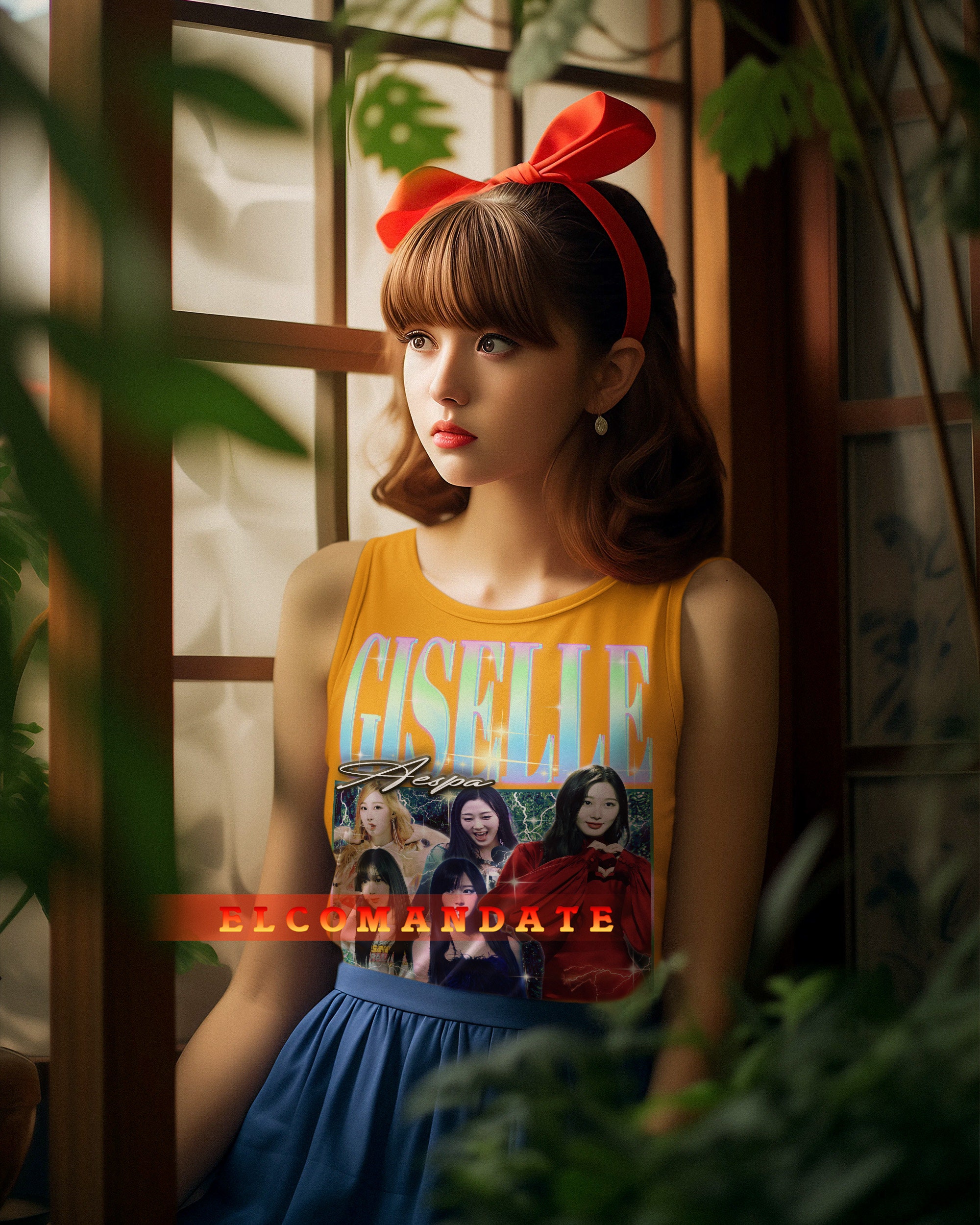 aespa エスパ ジゼル GISELLE ユニフォーム Tシャツ aespaジゼル着用】2000archives FootballT-shirt - メルカリ