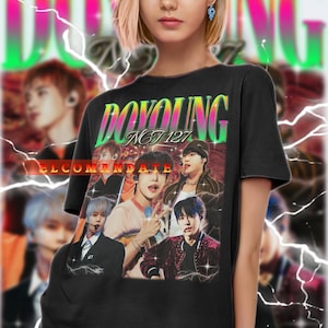 DOYOUNG NCT 127 Shirt, Doyoung Vintage Shirt, Doyoung Retro 90s Tshirt, Doyoung Bootleg Tee, Doyoung Sweater, Sticker Album Shirt