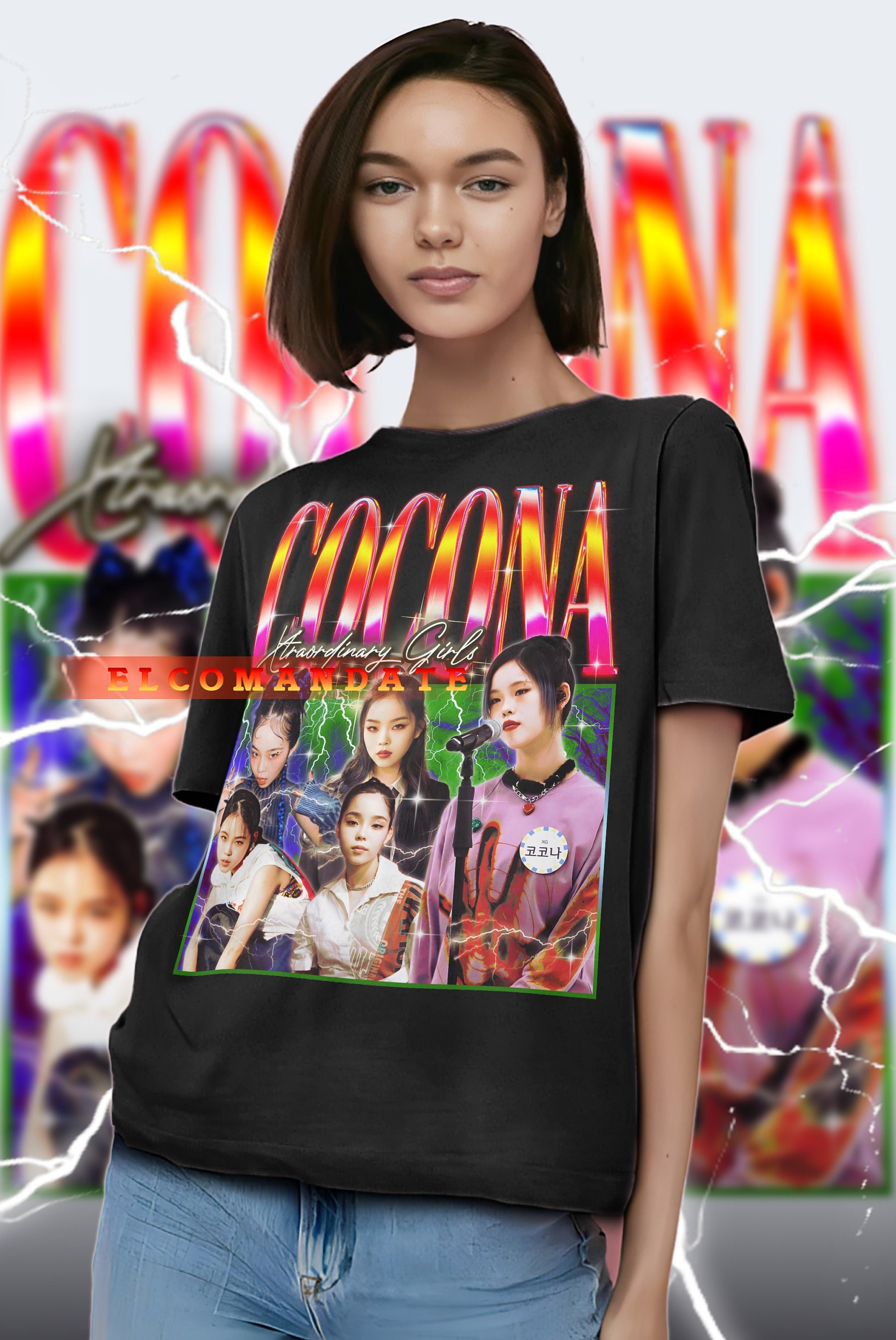 COCONA Xtraordinary Girls, COCONA XG Vintage Shirt, Cocona Xg