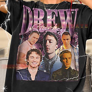 DREW STARKEY Bootleg T-Shirt, Drew Starkey Longsleeve, Drew Starkey Retro Shirt, Drew Starkey Vintage Tee, Drew Starkey 90s Shirt