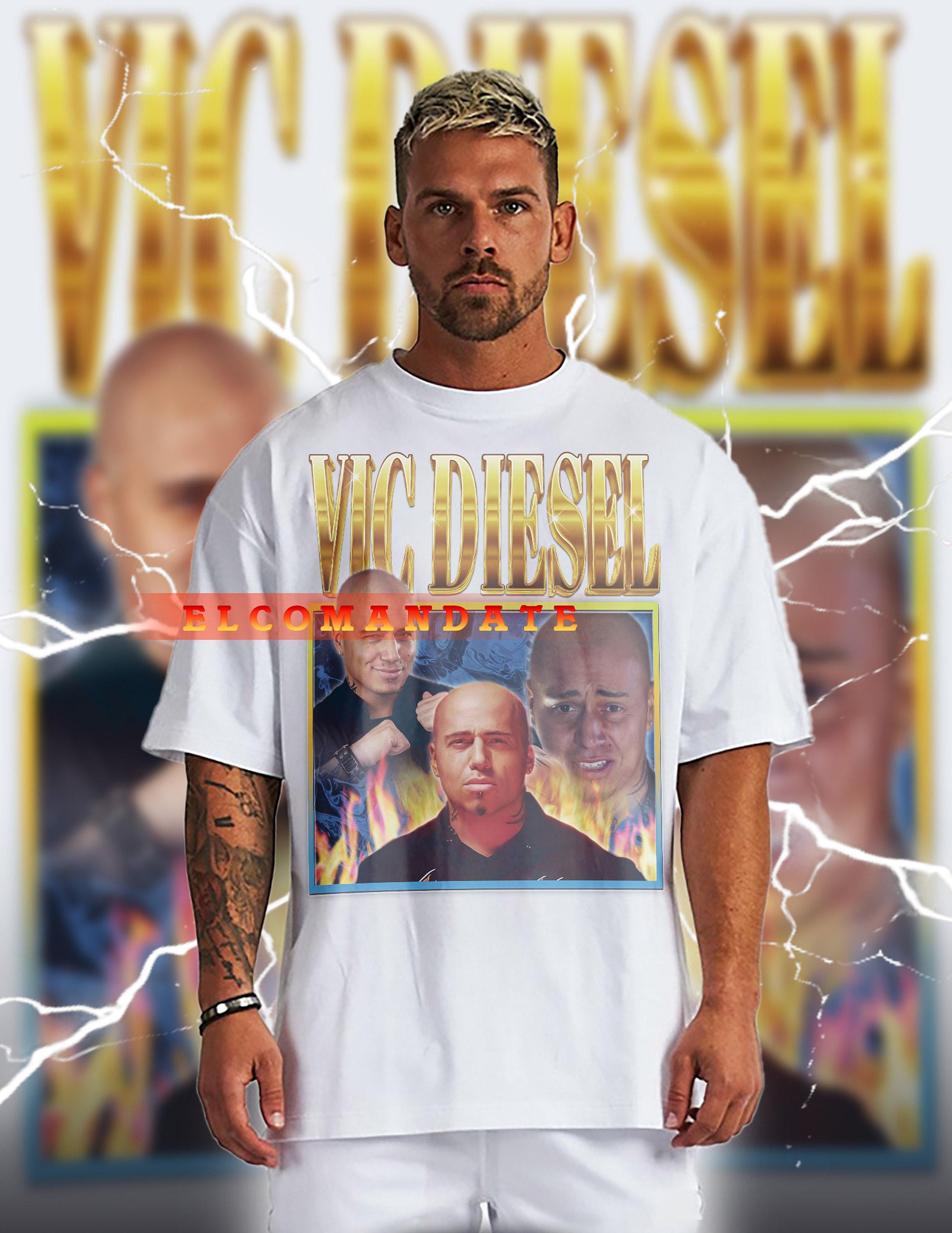 Vic Diesel MEME, VIN DIESEL Vintage Shirt, Vin Diesel Homage