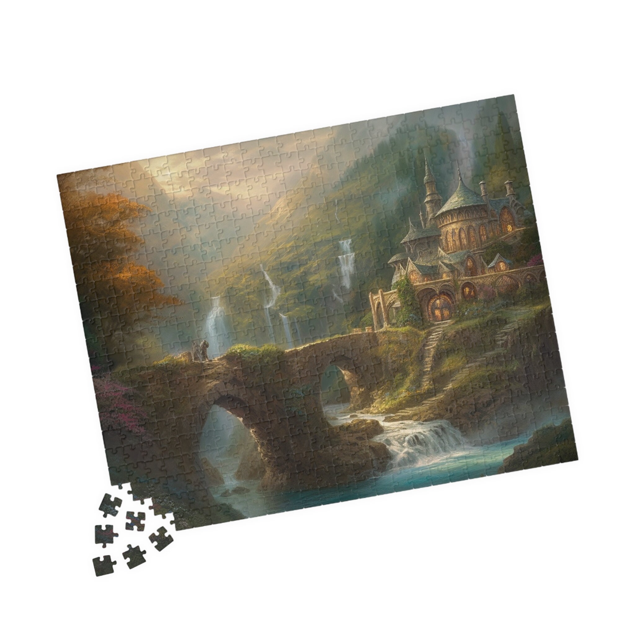 Lord of the Rings Inspired Puzzle, LOTR, LOTR Jigsaw Puzzle, Lord of