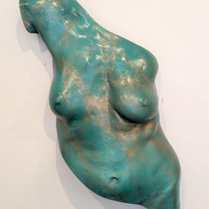 Hyper-realistic Sculpture of a Life Size Female Torso