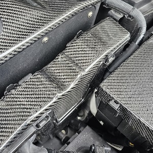 Honda Civic Type R FK8, FL5 ECU cover made with carbon fiber