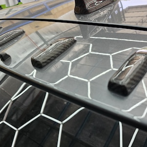 Gebrauchter Civic Type R FK8 - Vortex Bezug mit echter Carbonfaser