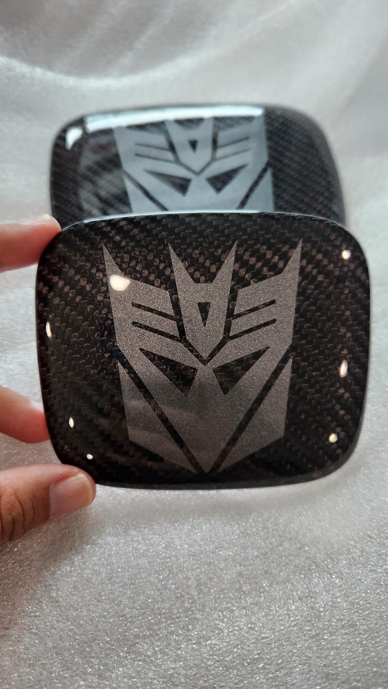 Custom Carbon Fiber Honda Emblem: Transformer Decepticon Badge - Etsy
