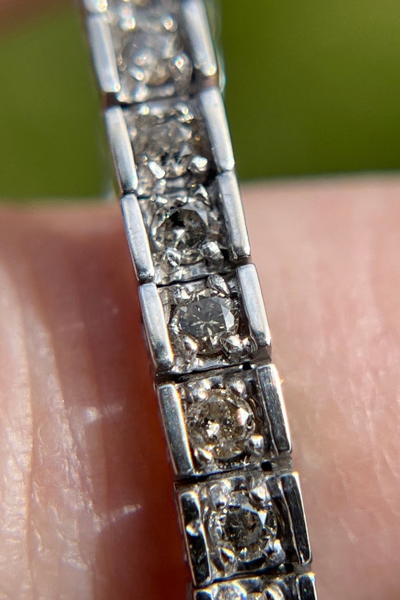 1.86 CTW Quality Diamond 10k Tennis Bracelet - image 6
