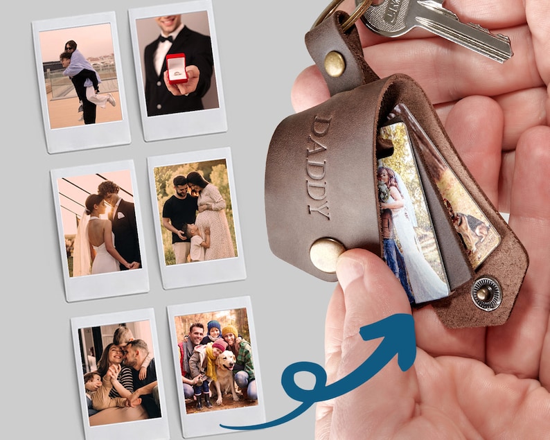Schlüsselanhänger mit Fotoanhänger für die Braut Bild 9