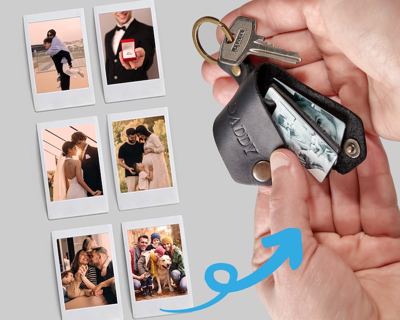 Schlüsselanhänger mit Fotoanhänger für die Braut Bild 10