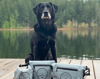 Smell Proof Dog Poop Carrier Set: PupPouch Mini, Original & Extra