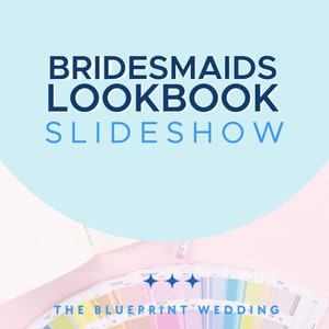 Bridesmaids Lookbook Slideshow | Editable Google Slides Template for Wedding Weekend Outfits, Hair, Makeup + More to Share with Bridesmaids
