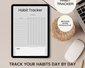 Weekly Digital Habit Tracker | Printable PDF & iPad Compatible | Weekly Habit Tracking with Daily Features | All 4 Vibrant Colors Included