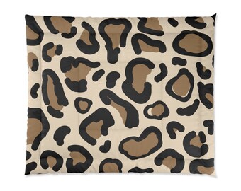 Cheetah Print Comforter