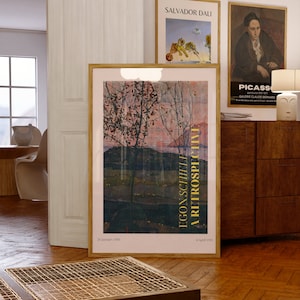 Stampa di download digitale del poster della mostra di Egon Schiele, arte della parete vintage
