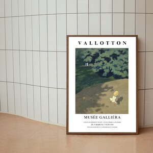Félix Vallotton Exhibition Poster Digital Download Print, Vintage Wall Art, PDF