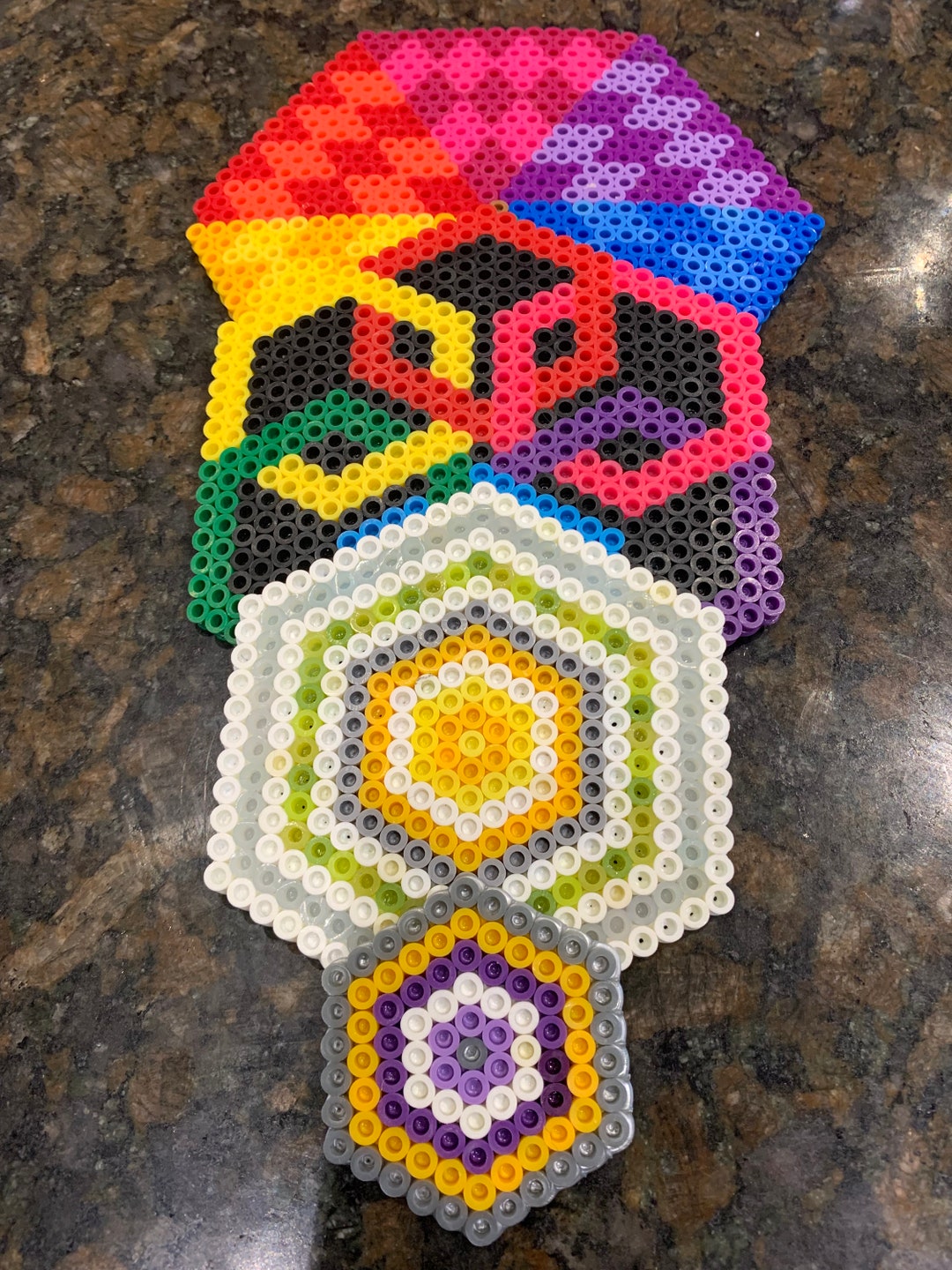 Perler Bead Hexagonal Series Etsy