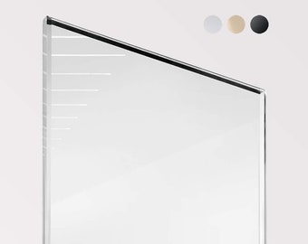 Cut-to-Size Mirror | 1/4" Thick Custom Mirror Slab | Wall Mirror Panel up to 8sq.ft.