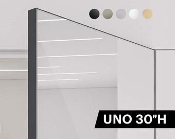 up to 30H UNO Mirror Door for Cabinet | Custom Aluminum Doors for Existing Cabinets