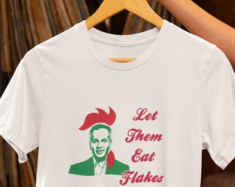 Let Them Eat Flakes Kellogg's tee | Food Security | CNBC Gary Pilnick Interview | Parody Tees | Cereal for Dinner