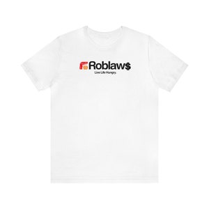 Roblaws Loblaws Satire Tee, Canadian Grocery Parody shirt, Canadian parody shirts, Price gouging, culture jamming image 2