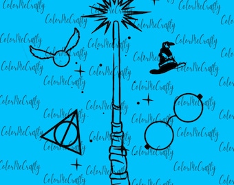 Magic Wizard Png, Magic Books Png, Believe in Magic, Cricut, DTF, DTG, Sublimation, Booktok