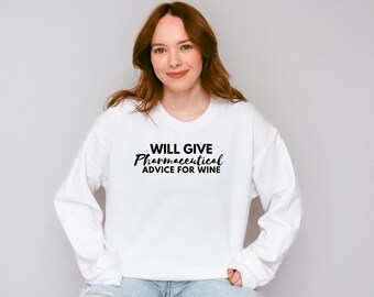 Pharmacist, Funny pharmacy Crewneck Sweatshirt