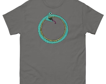 グリーンのウロボロスTシャツ