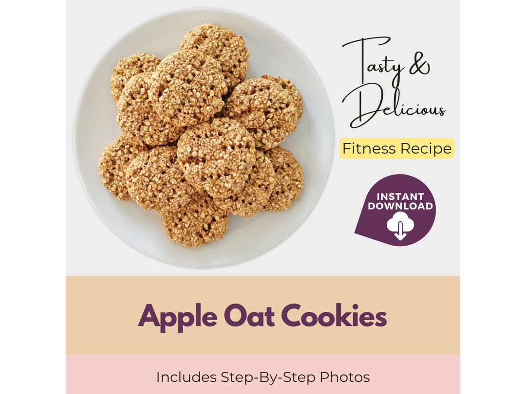 Apple Oat Cookies Recipe Etsy